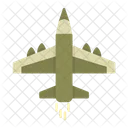 Fighter Jet Military Jet Aircraft Icon