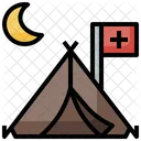 Army Medical Camp Icon