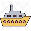 Army Ship Battleship Watercraft Icon