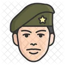 Army Man Army Officer Commando Icon