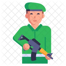 Army Soldier  Icon