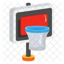 Aro De Baloncesto Red De Baloncesto Cancha De Baloncesto Icono