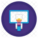 Aro de baloncesto  Icono