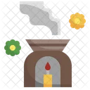 Aroma Smell Candle Icon