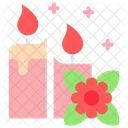 Relaxation Spa Candle Icon