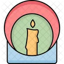 Aroma Candle Soothing Aroma Massage Icon