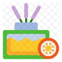 Aroma Fragrance Orange Icon