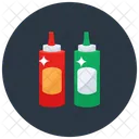 Aromasaucen Tomatensauce Ketchup Symbol
