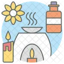 Aromaterapia Ícone