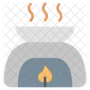 Aromatherapy Burning Spa Icon