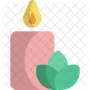 Aromatherapy candle  Icon