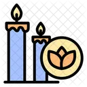 Aromatherapy Candle Aromatherapy Spa Oil Lamp Icon