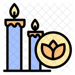 Aromatherapy Candle  Icon