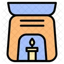 Aromatherapy Candle Aromatherapy Spa Oil Lamp Icon