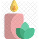 Aromatherapy Candle Aromatic Medicine Spa Icon
