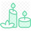 Aromatherapy Candles Spa Icon