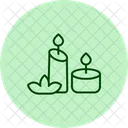 Aromatherapy Candles Spa Icon