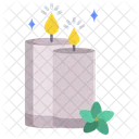 Aromatherapy Candle Spa Icon