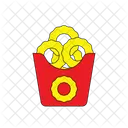 Aros de cebolla  Icono