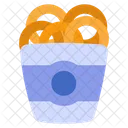 Aros de cebolla  Icono