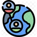 世界中で アイコン