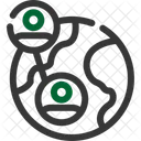 世界中で アイコン