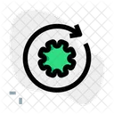 Around Corona Virus World Wide Virus Worldwide Spread アイコン