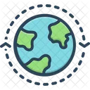 Around On Every Side Of Everywhere Icon