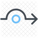 Around Arrow Detour Icon