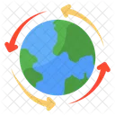 Around The World Around The Globe All Over World Icon