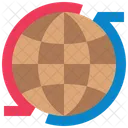 Around The World Distribution Global Icon