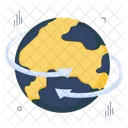 Around The World Around The Globe Around The Planet Icon