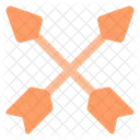 Arrows Dartboard Archery Icon