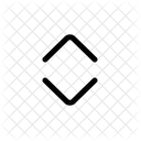 Arows Vertical Expand  Icon