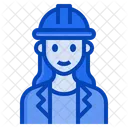Arquitecta Mujer Ocupacion Mujer Ingeniera Icono