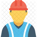 Ingeniero Avatar Trabajador Icono