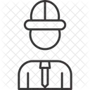 Contracao Trabalhador Da Construcao Civil Trabalho Ícone