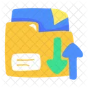 Arquivo Upload Download Ícone