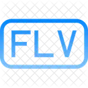 Arquivo Flv Dados Icon