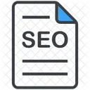 SEO Arquivo Documento Ícone