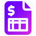Arquivo Dinheiro Demonstracao De Resultados Icon