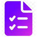 Arquivo Lista Lista De Verificacao Icon