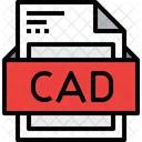 Arquivo Cad Formatos Ícone