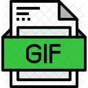 Arquivo GIF Formatos Ícone