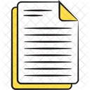 Documento Papel Formato Icon