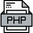 Arquivo PHP Formatos Ícone