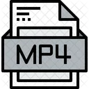 Arquivo Mp Formatos Ícone