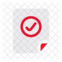 Arquivar Verificar Confirmar Icon