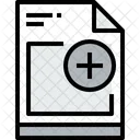 Arquivo Adicionar Documento Icon