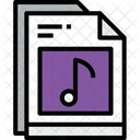 Arquivo Musica Documento Icon